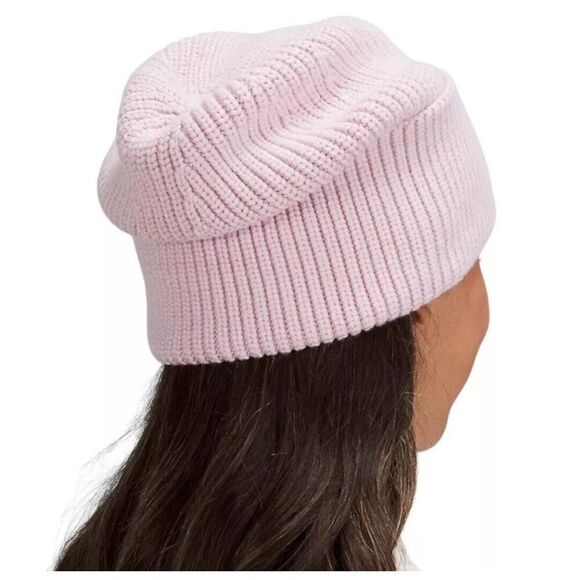NWT Lululemon RIBBED MERINO WOOL BLEND KNIT BEANIE SZ L/XL main image 5